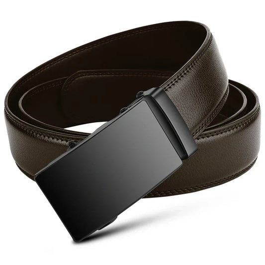 Davy | Premium PU Leather Belt – Luxury Automatic Buckle for Men