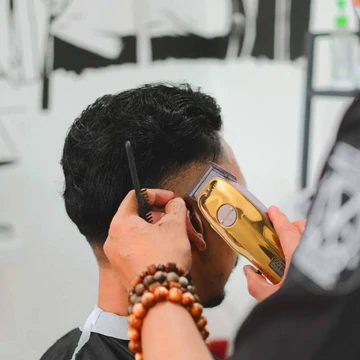 Davy | Professional Hair Clippers for Men Gold Set | Gold Cordless Clippers