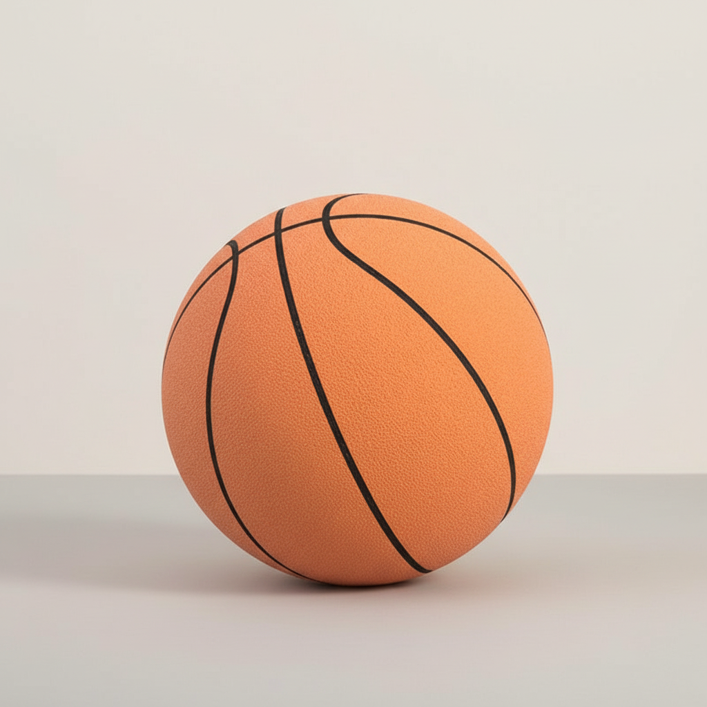 Davy | Professional Silent Basketball | Noise-Free Foam Technology | High-Density Indoor Training Ball | Optimal Bounce | Safe & Neighbor-Friendly