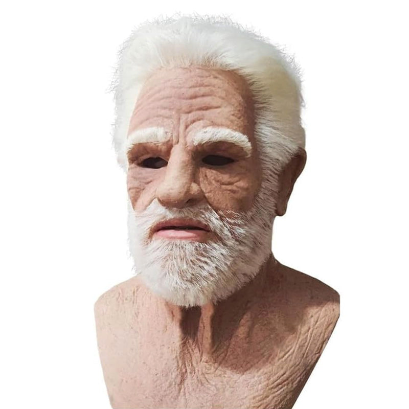 Davy | Realistic Latex Mask | Halloween Cosplay Costume | Full Face