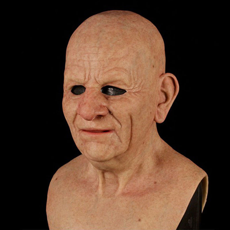 Davy | Realistic Latex Mask | Halloween Cosplay Costume | Full Face