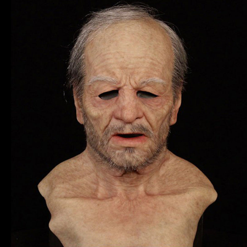 Davy | Realistic Latex Mask | Halloween Cosplay Costume | Full Face