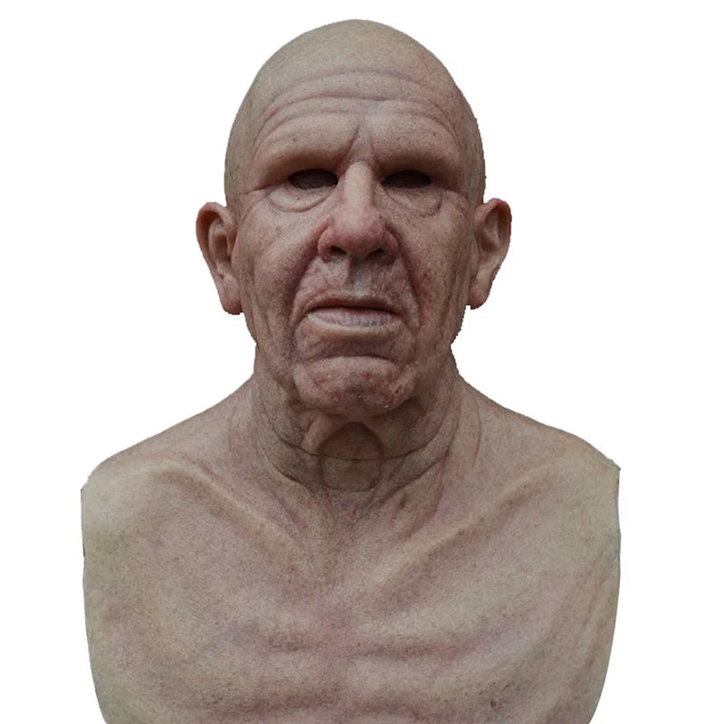 Davy | Realistic Latex Mask | Halloween Cosplay Costume | Full Face