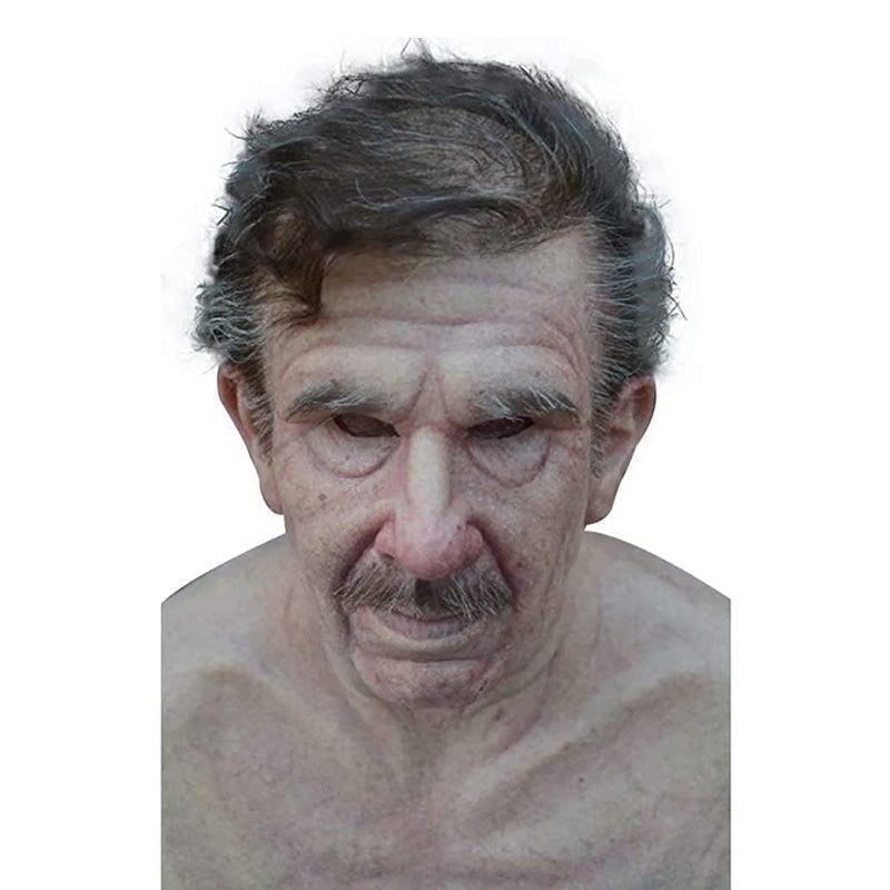 Davy | Realistic Latex Mask | Halloween Cosplay Costume | Full Face