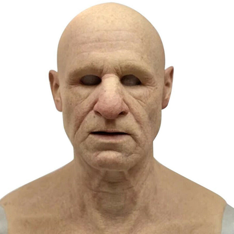 Davy | Realistic Latex Mask | Halloween Cosplay Costume | Full Face