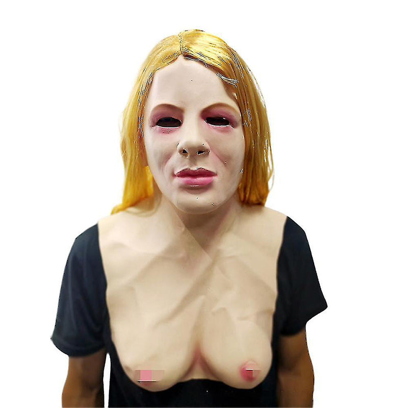 Davy | Realistic Latex Mask | Halloween Cosplay Costume | Full Face