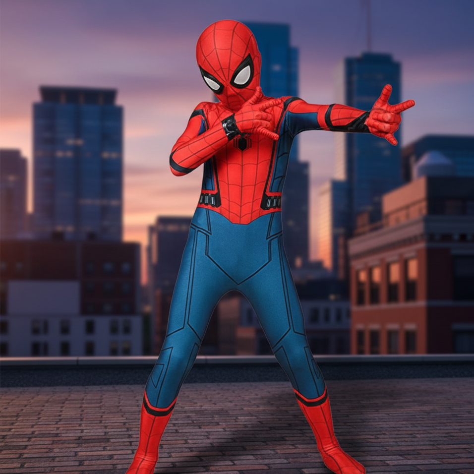 Davy | Realistic Superhero Costume for Kids & Adults