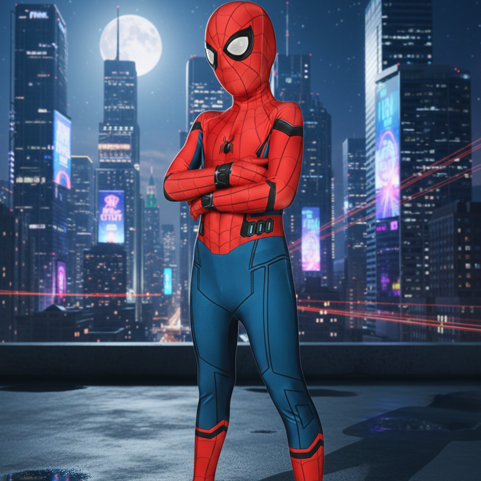 Davy | Realistic Superhero Costume for Kids & Adults