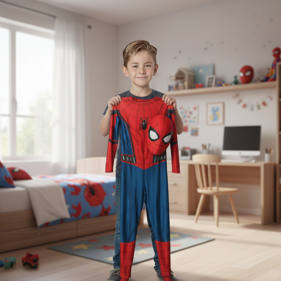 Davy | Realistic Superhero Costume for Kids & Adults