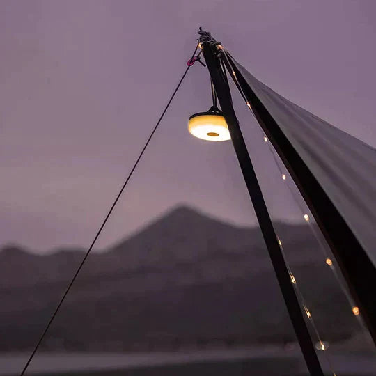 Davy | Rechargeable Waterproof Camping Lamp with Light Strip