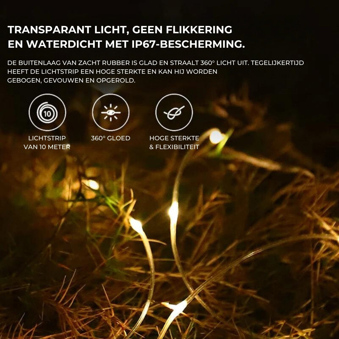 Davy | Rechargeable Waterproof Camping Lamp with Light Strip