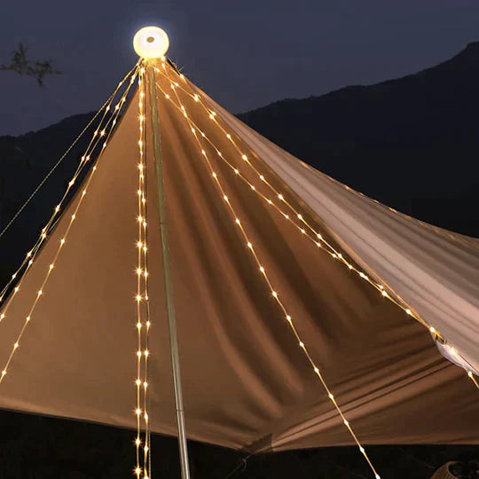 Davy | Rechargeable Waterproof Camping Lamp with Light Strip