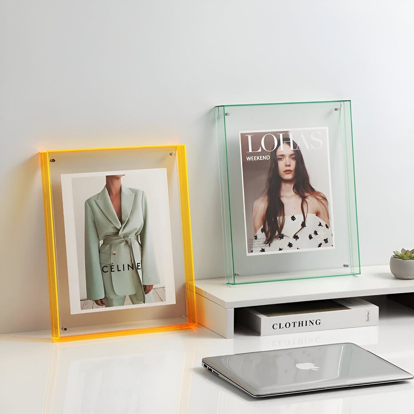 Davy | RectaCryl Picture Frame - Modern, Minimalist Acrylic Picture Frame
