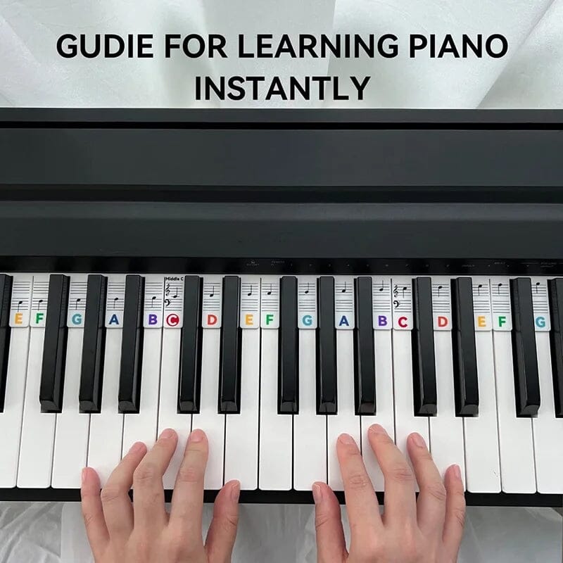 Davy | Removable Piano Keyboard Note Labels