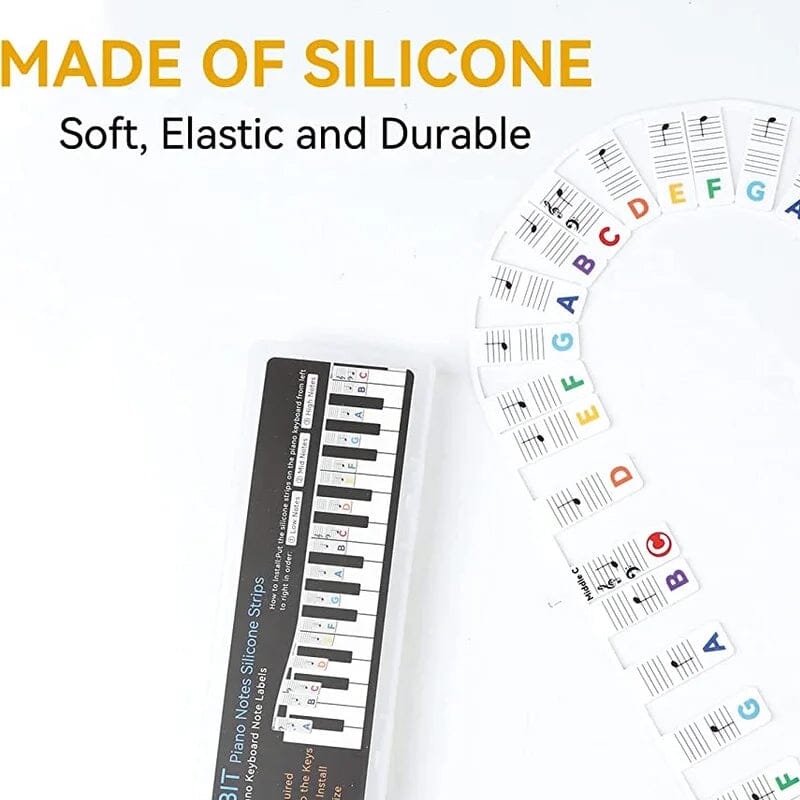 Davy | Removable Piano Keyboard Note Labels