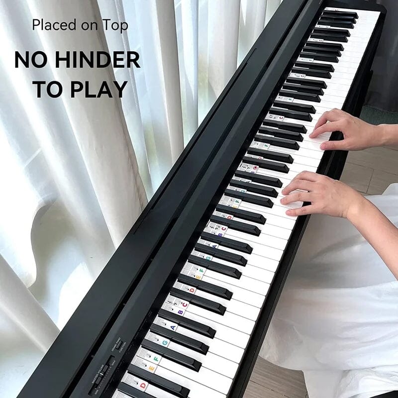 Davy | Removable Piano Keyboard Note Labels