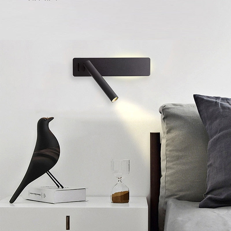 Davy | Rotatable LED Reading Wall Light for the Bed