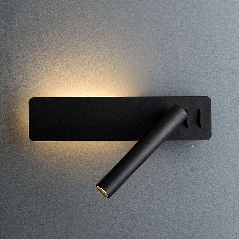 Davy | Rotatable LED Reading Wall Light for the Bed