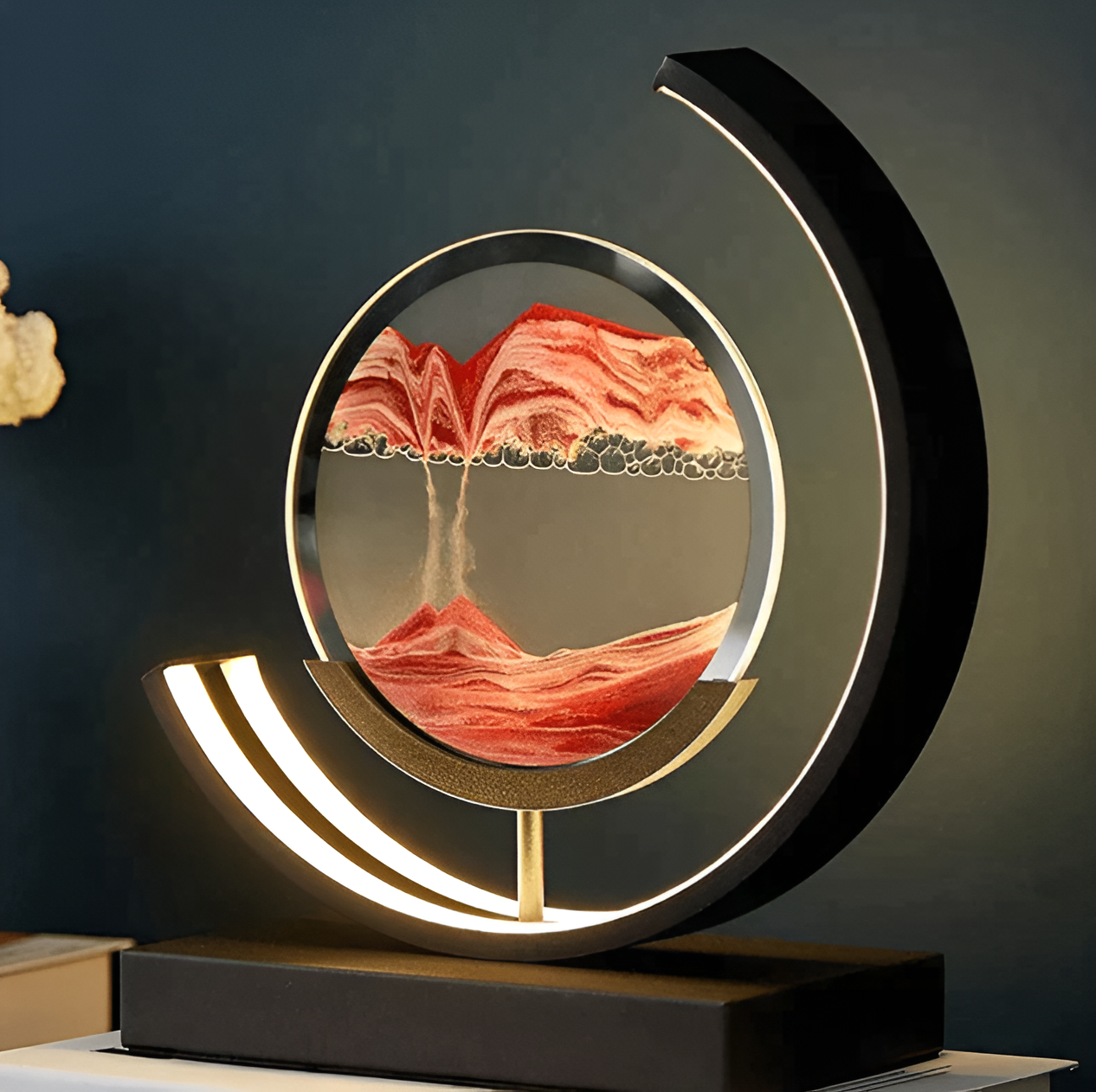 Davy | Sand Glow - Sand Lamp with Remote Control & Dimmable Features