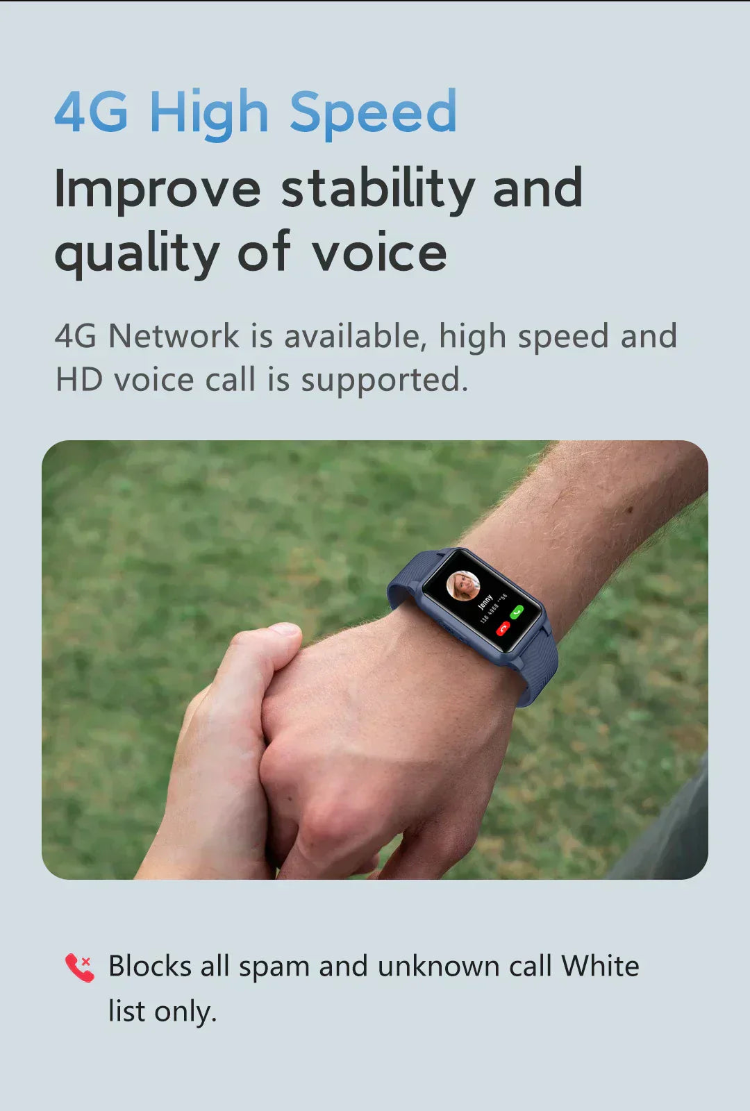Davy | Senior Safety Watch with Fall Detection and GPS – Smart Care Smartwatch