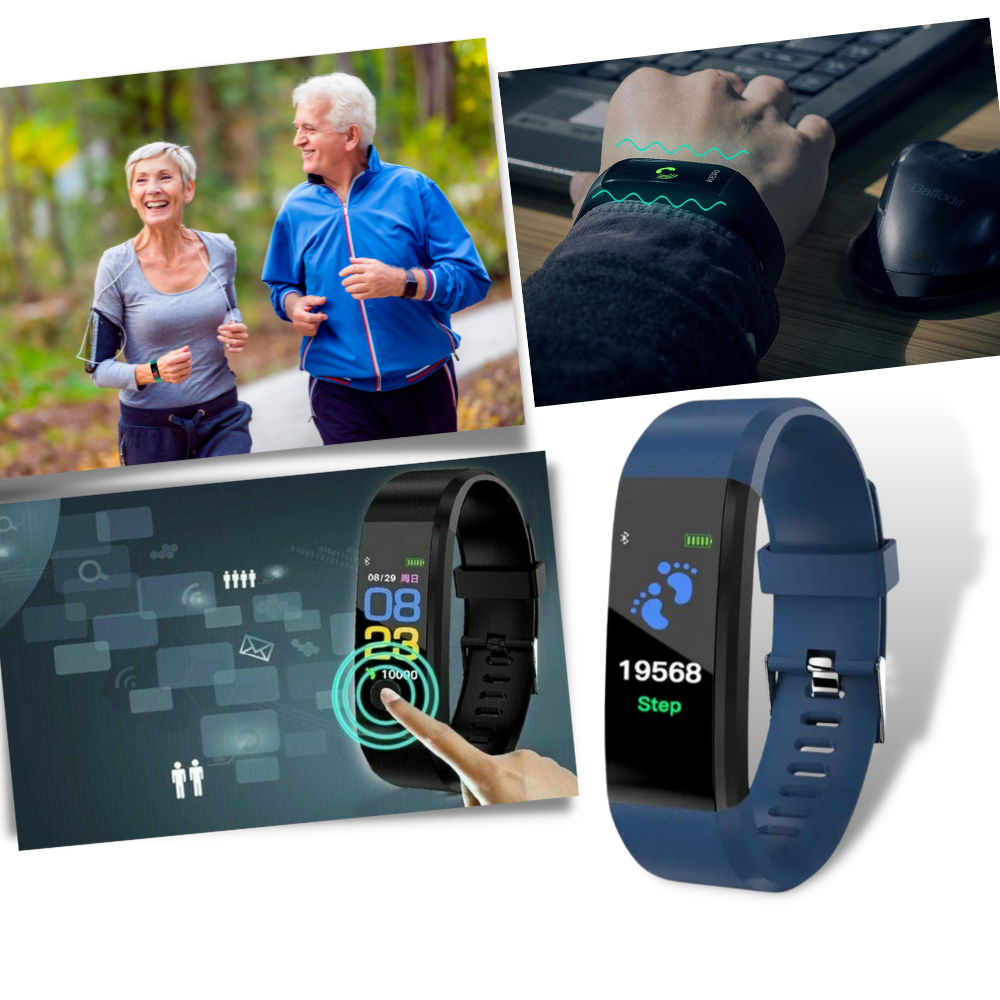 Davy | Senior Smartwatch | Heart Rate & Blood Pressure Always in View