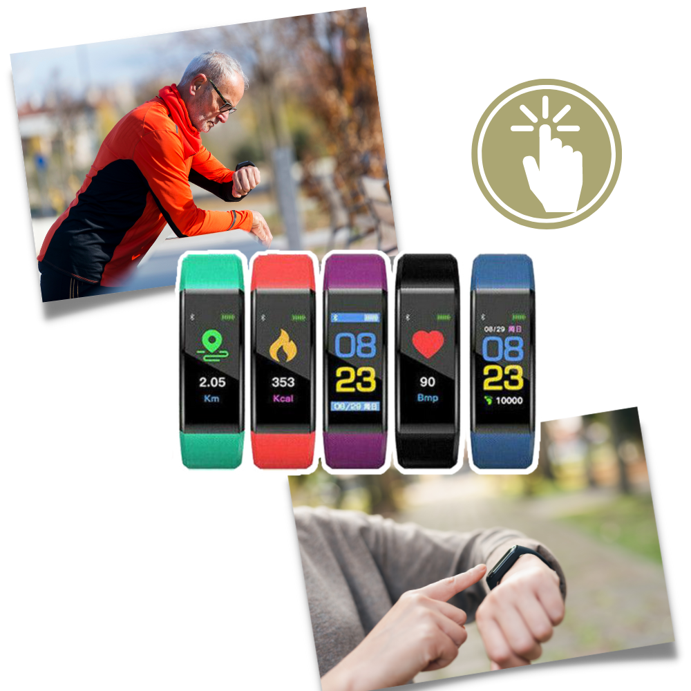 Davy | Senior Smartwatch | Heart Rate & Blood Pressure Always in View
