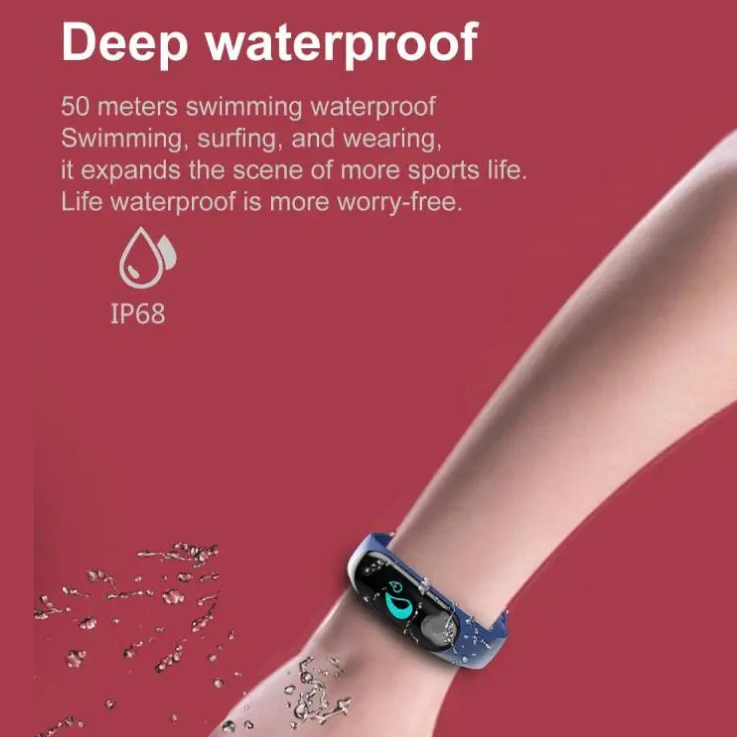 Davy | Smartwatch with blood pressure and heart rate monitor