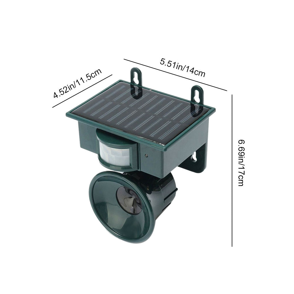 Davy | Solar Motion Sensor Bird Repeller for Gardens