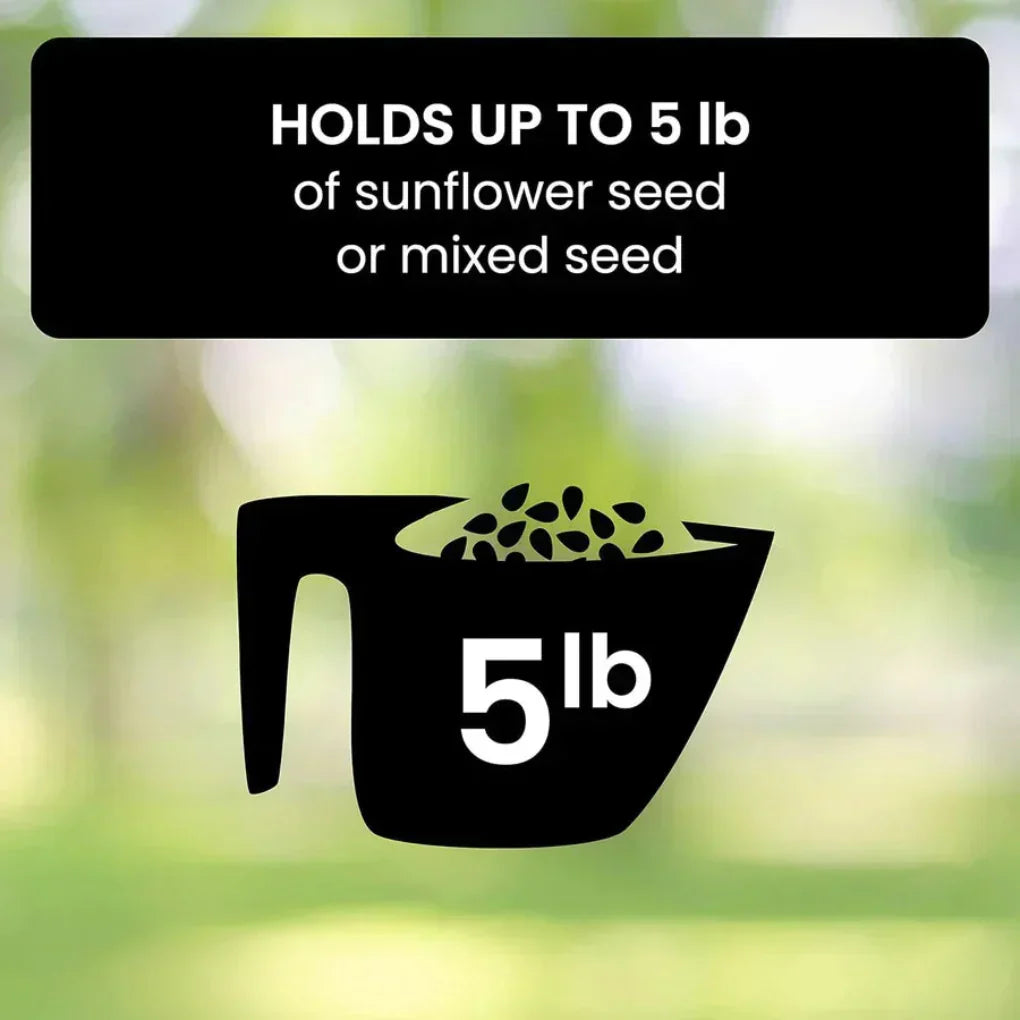 Davy | Squirrel Proof Bird Feeder with Multiple Feeding Ports