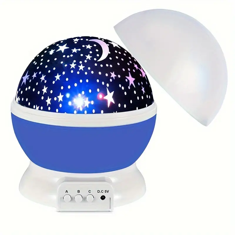 Davy | Star Projector Night Light | Soothing Sky Projection with Music
