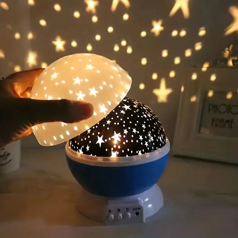 Davy | Star Projector Night Light | Soothing Sky Projection with Music