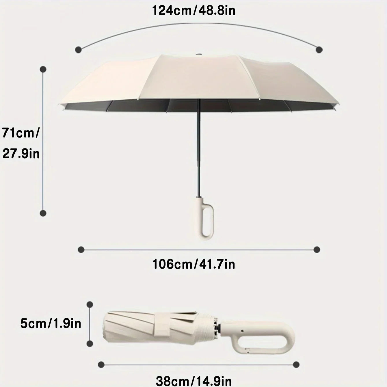Davy | StormGuard Pro Compact Umbrella