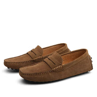 Davy | Zapatos de Gamuza Estilo Italiano