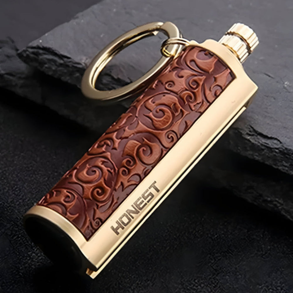 Davy | Survival Waterproof Flint Fire Starter Keychain