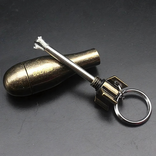 Davy | Survival Waterproof Flint Fire Starter Keychain