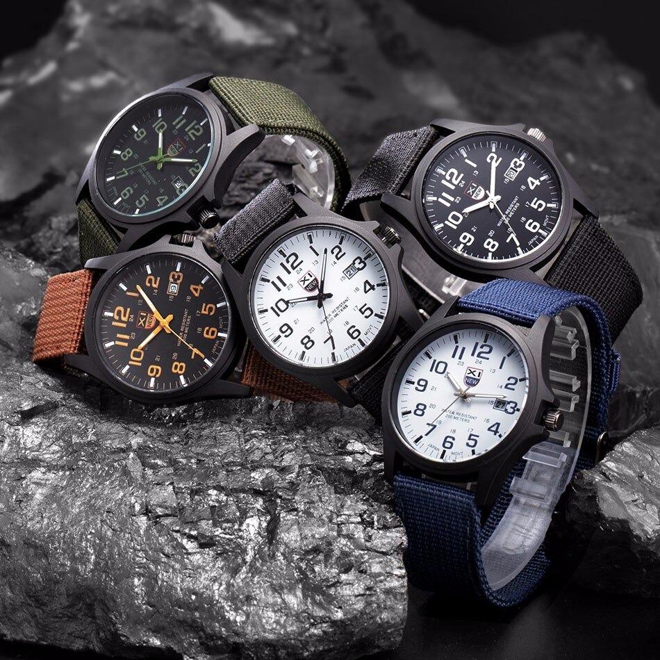 Davy | Tactical Men's Watch AdventureTime – Waterproof and Shock Resistant with LED