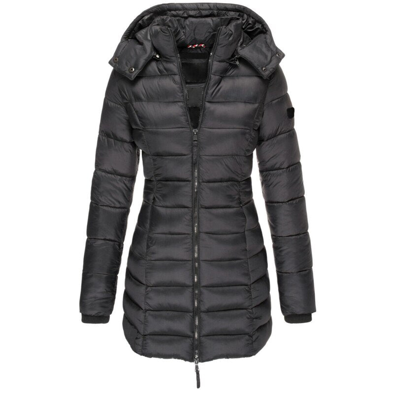 Davy The best and coziest winter jacket with hood and zipper
