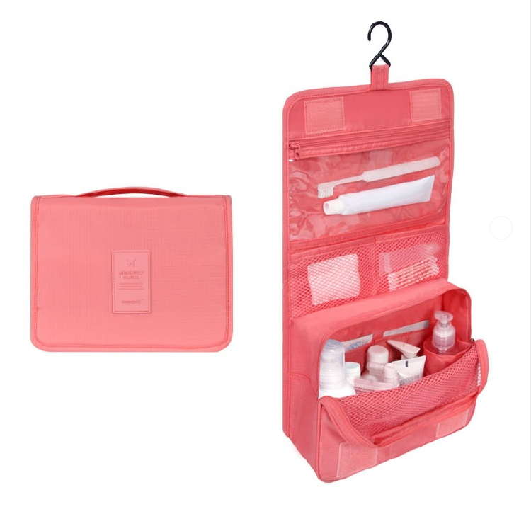 Davy Travel Cosmetic Bag | Waterproof & with Hook | Foldable & Padded | For Women & Men