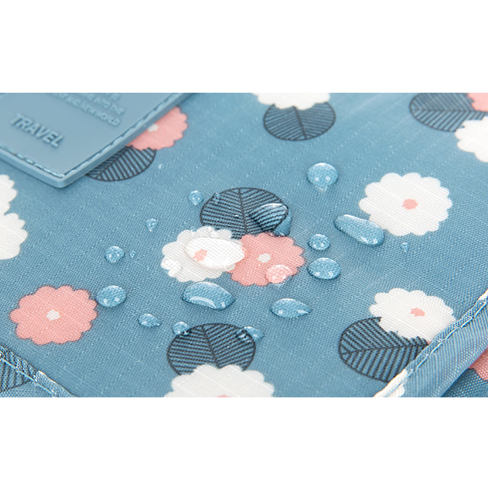 Davy Travel Cosmetic Bag | Waterproof & with Hook | Foldable & Padded | For Women & Men