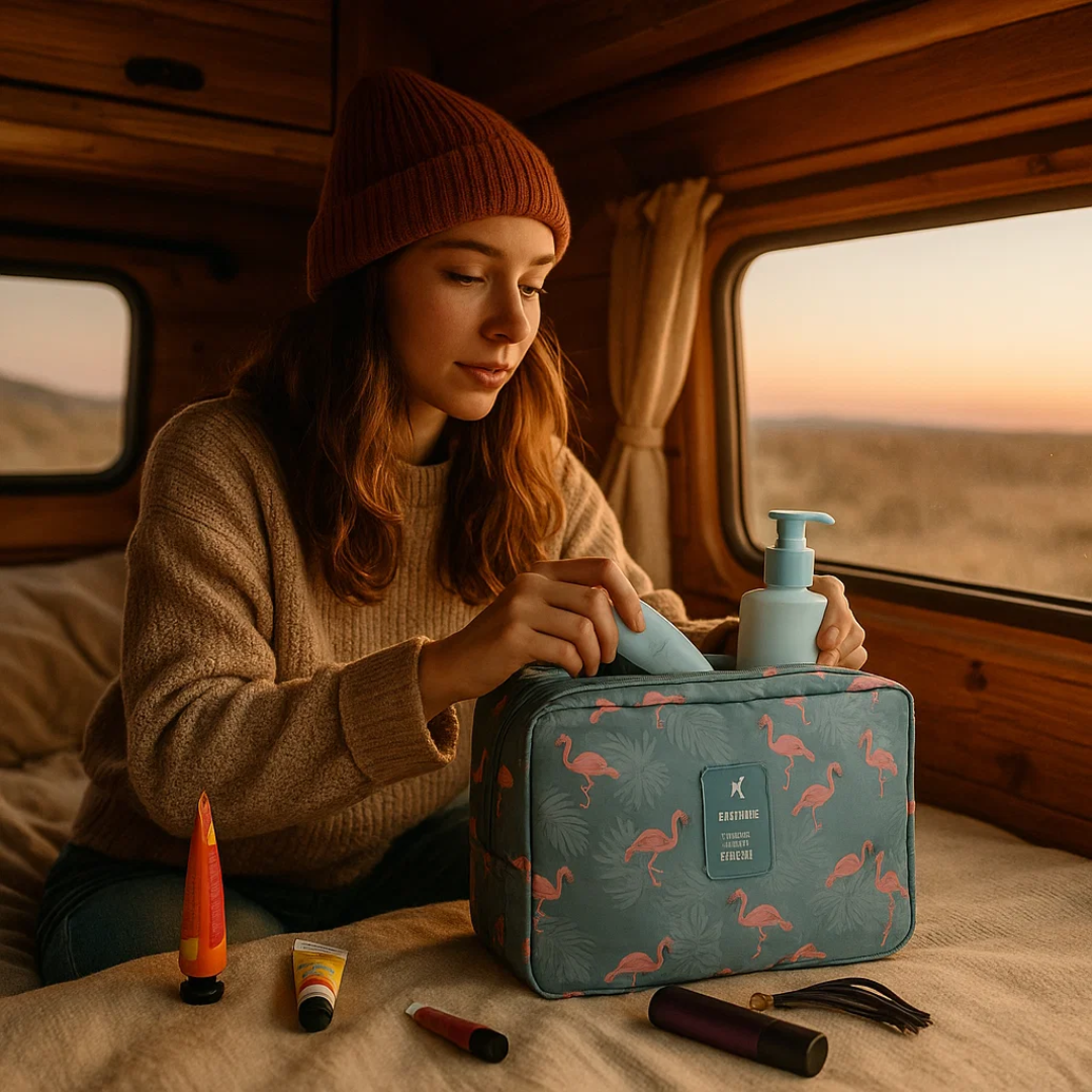 Davy | TravelEase Toiletry Bag | Water-Resistant and Organized | Travel