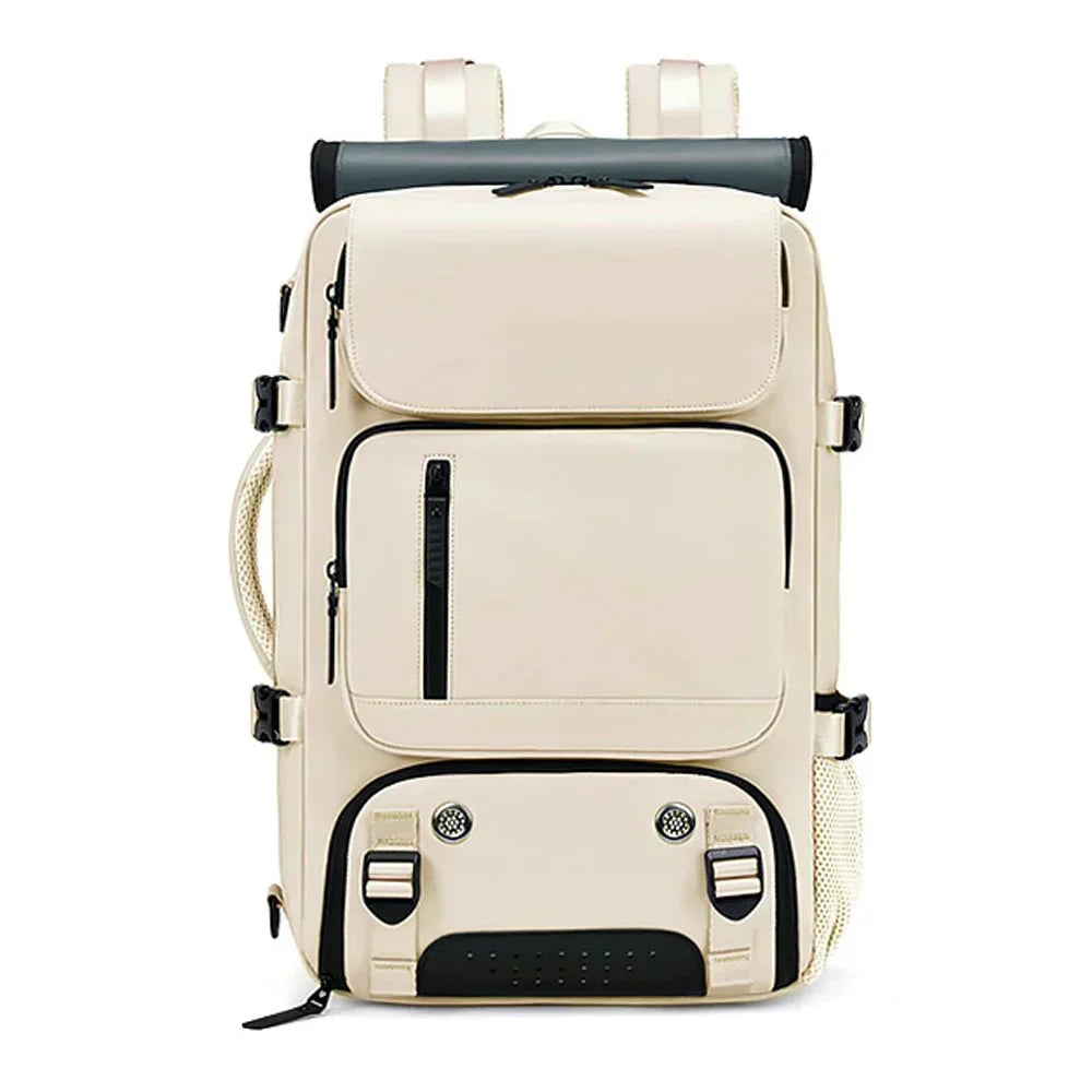 Davy | TRAVELMAX Pack – Large Waterproof Travel Backpack with USB Charging Port