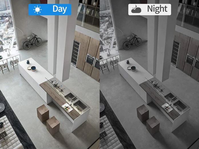 Davy | Ultra-Small WiFi IP Camera | 1080p Full HD | 120° Wide Angle Lens | Infrared Night Vision & Motion Sensor | 2-Way Audio | Worldwide Remote Access