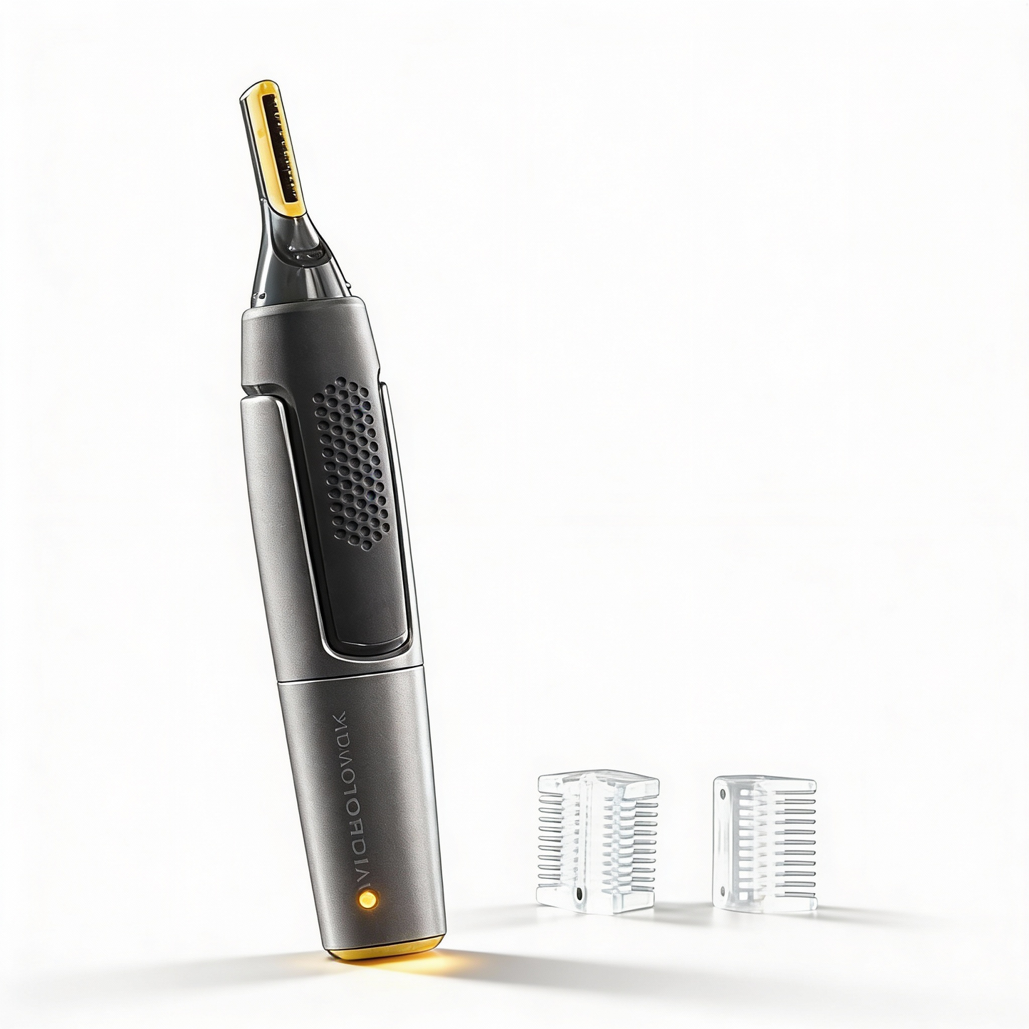 Davy | Ultra-thin Precision Trimmer | Micro-Oscillation Blades | Titanium Stainless Steel Technology | Integrated LED Lighting | Ergonomic Design