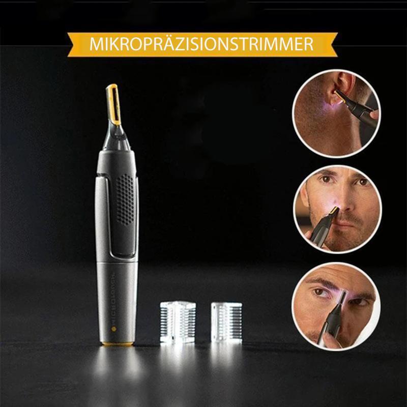 Davy | Ultra-thin Precision Trimmer | Micro-Oscillation Blades | Titanium Stainless Steel Technology | Integrated LED Lighting | Ergonomic Design
