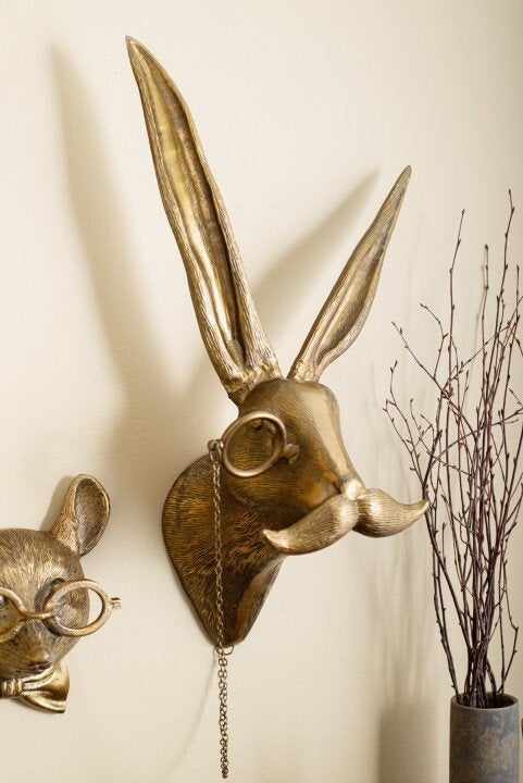Davy | Unique Animal Head Wall Decoration for Home
