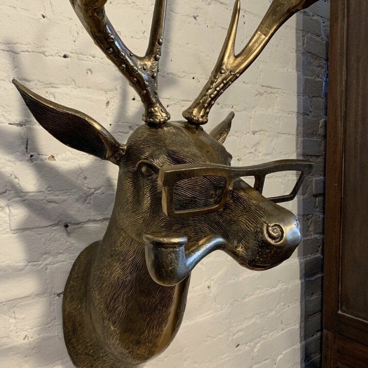 Davy | Unique Animal Head Wall Decoration for Home