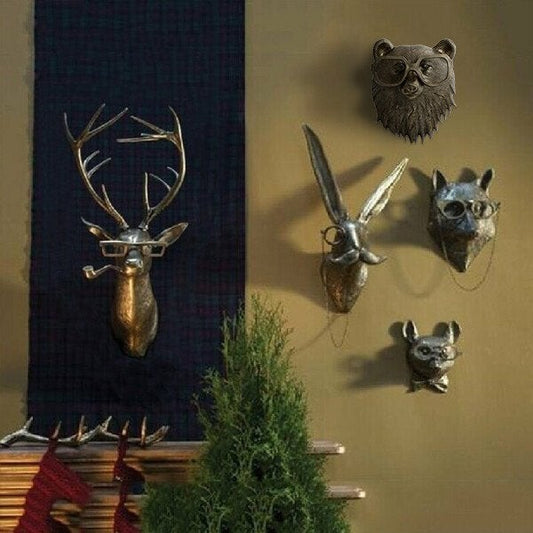 Davy | Unique Animal Head Wall Decoration for Home
