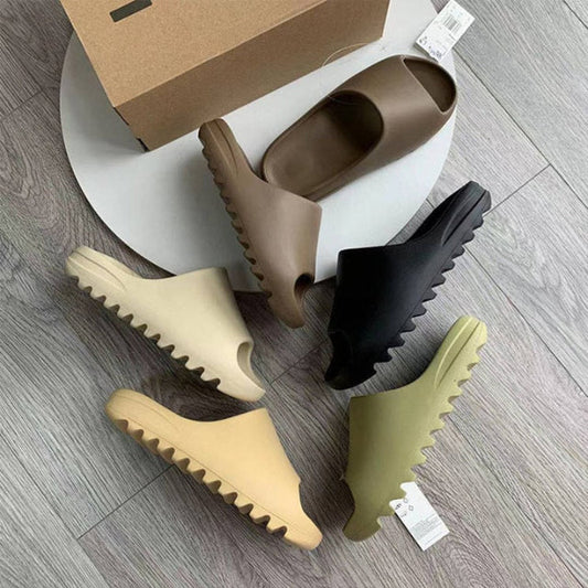 Davy | Unisex Cloud Slides with Ridged Sole