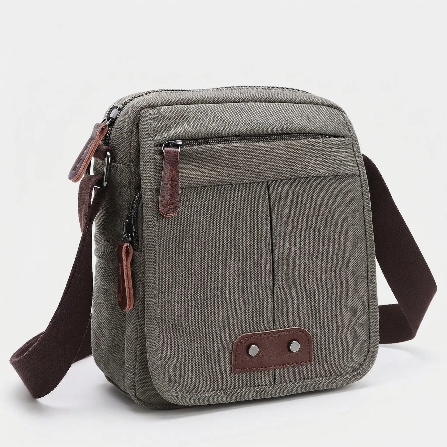 Davy | Unisex Crossbody Bag with Zipper Pockets