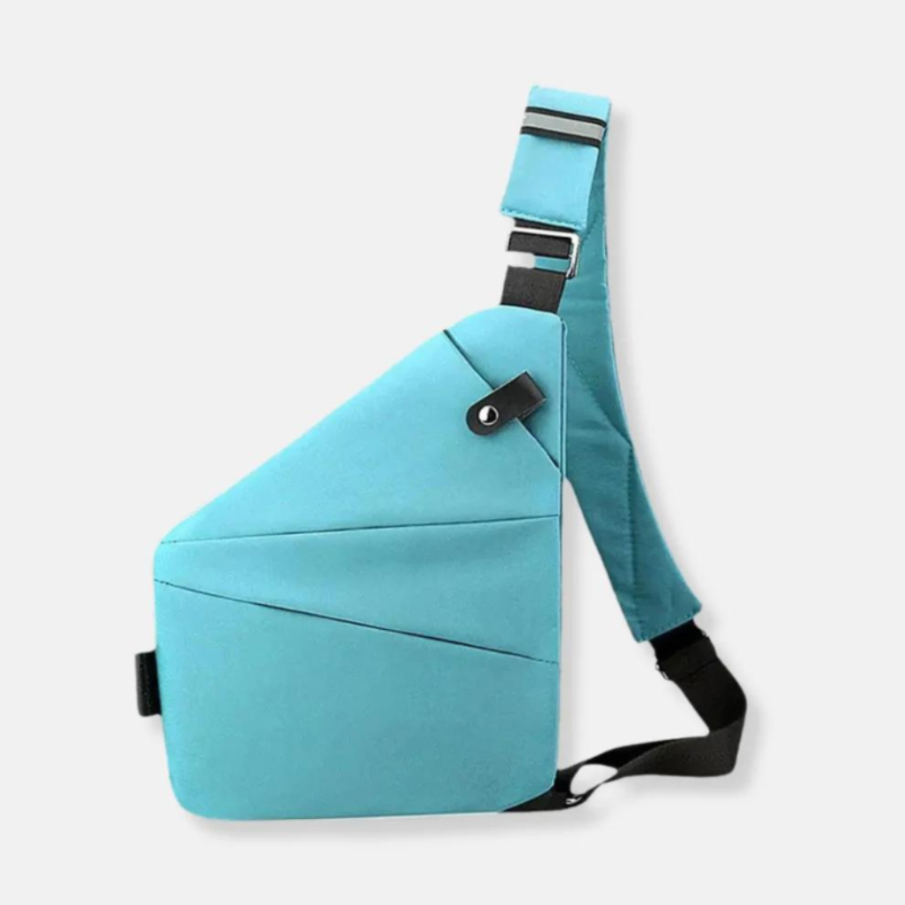 Davy | Unisex Sling Bag | Security Crossbody | Hidden Zipper